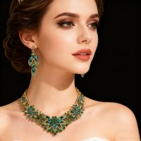 SET723 - Elegant Popular Flower Necklace